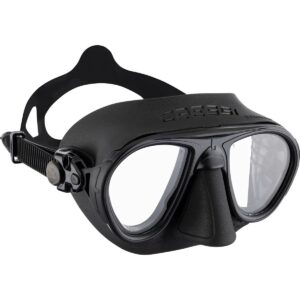 Cressi Calibro μάσκα κατάδυσης μαύρη dual lens freediving low volume