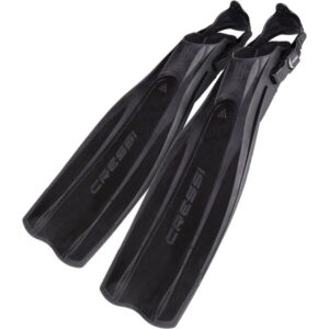 Cressi Pro Light Fins μαύρα βατραχοπέδιλα open heel scuba diving