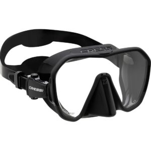 Cressi Z2 Mask μαύρη μάσκα κατάδυσης frameless single lens