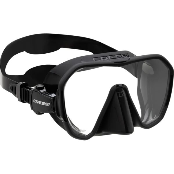 Cressi Z2 Mask Black – Μάσκα Κατάδυσης Frameless Cressi Z2 Mask μαύρη μάσκα κατάδυσης frameless single lens