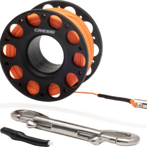 Cressi Finger Spool with Bolt Snap