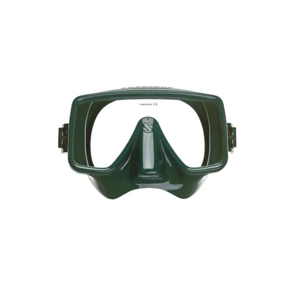 Scubapro Frameless Mask Army Green – Μπροστινή Όψη Scubapro Frameless Mask army green μπροστινή όψη single lens frameless
