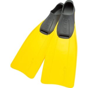 Cressi Clio Fins κίτρινα βατραχοπέδιλα snorkeling full foot
