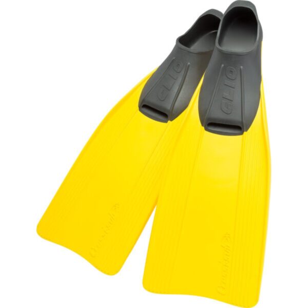 Cressi Clio Fins κίτρινα βατραχοπέδιλα snorkeling full foot
